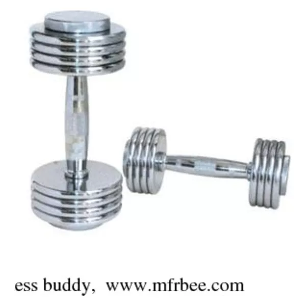 Chromed Dumbbell Set At Asiasporting.com