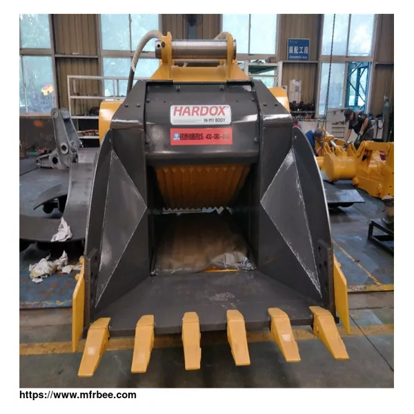 MONDE excavator crusher bucket for quarry