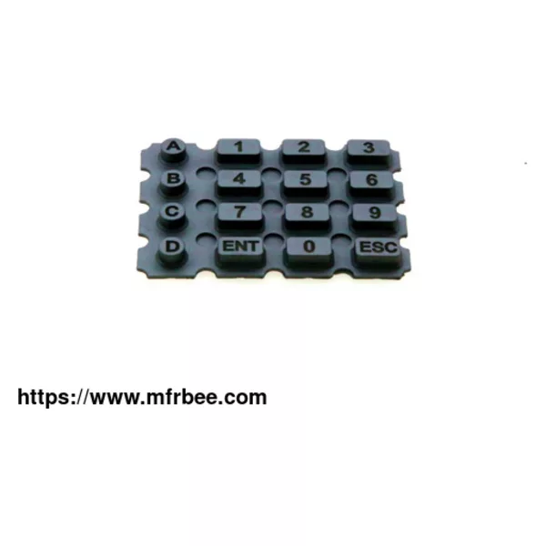 Silicone Button With Oil Spraying