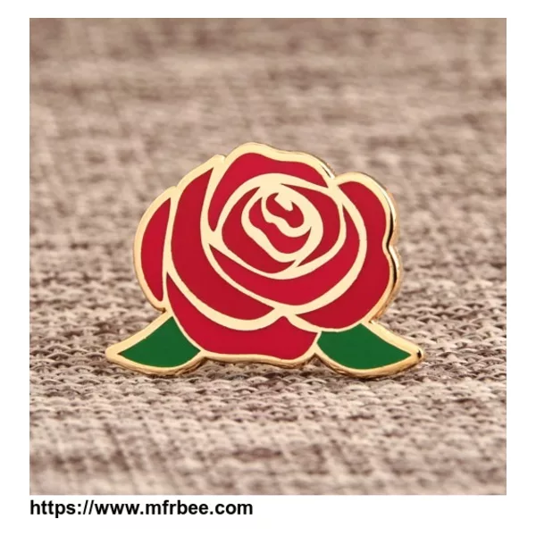 Rose Custom Lapel Pins