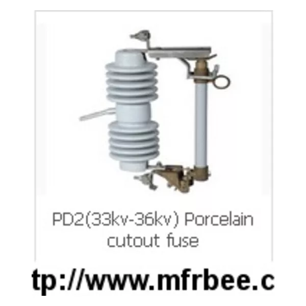 PD2(33kv-36kv) Porcelain cutout fuse