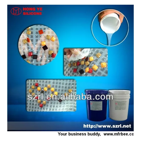 Transparent Silicone Rubber for Resin Diamond Molding    