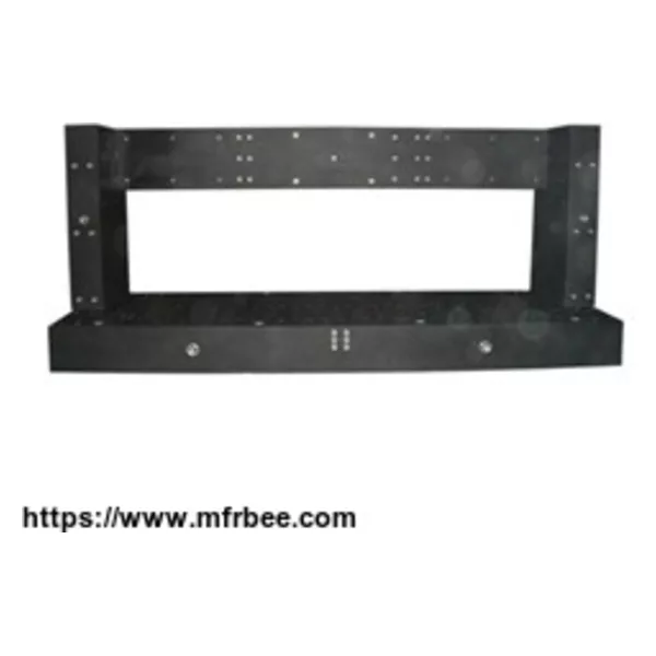 Granite precision machine components base parts