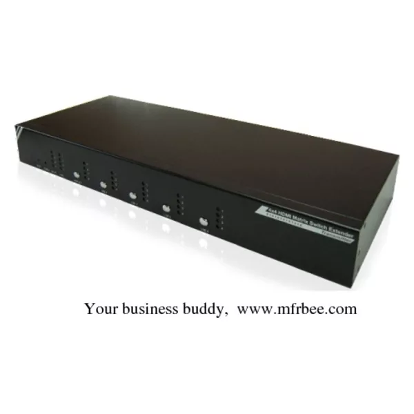 4X4 HDMI Matrix Switch Extender over CAT.5e/6-PANIO HDM4400