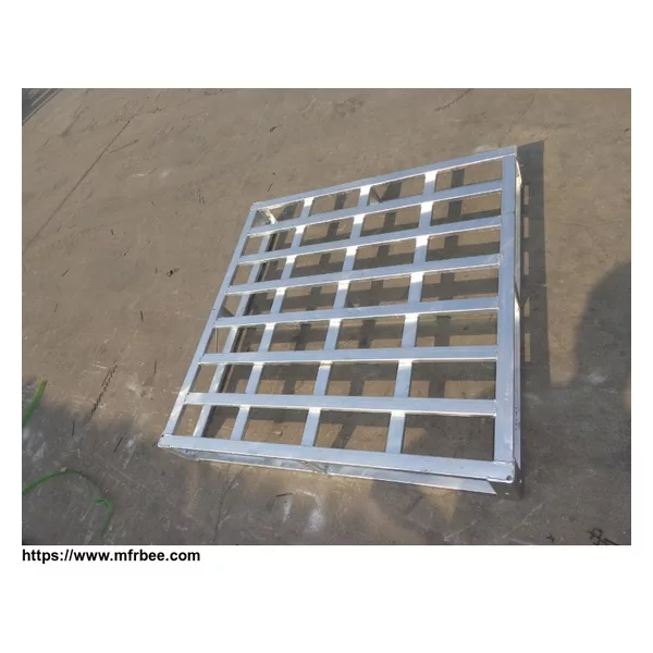 HDG Steel Pallet For Forklift Transport