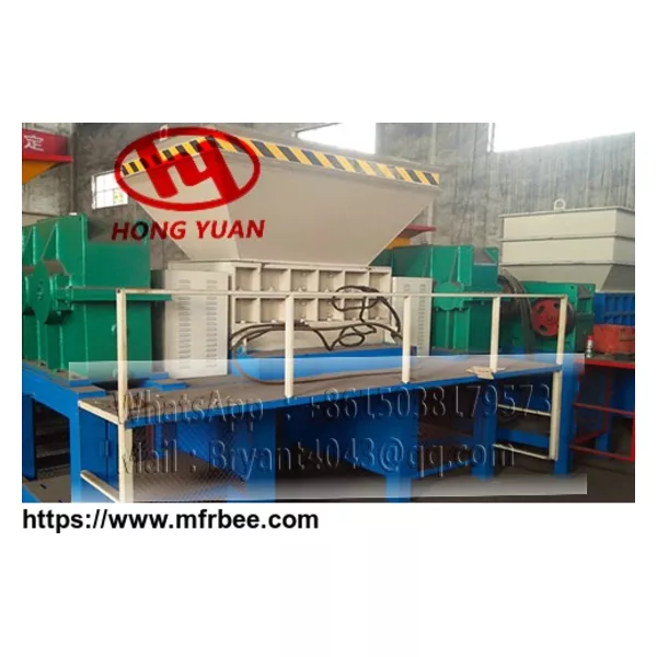 HY800 double shaft shredder ,metal waste shedder