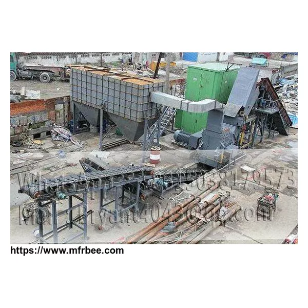 metal scrap recycling machine , metal waste crusher