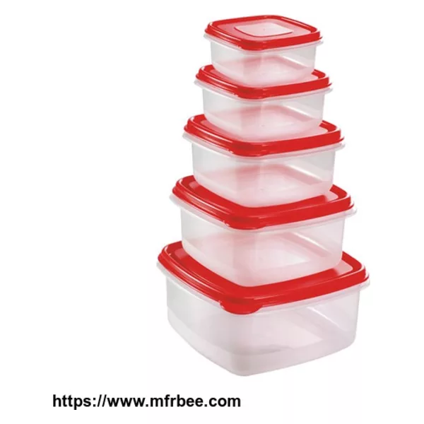 Plastic Food Storage box/container Set of 10pcs set