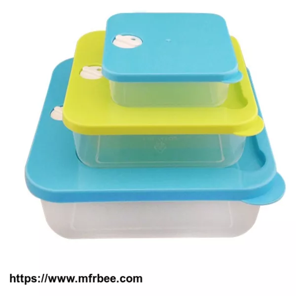 Plastic Microwave Food Container with Steam Vent